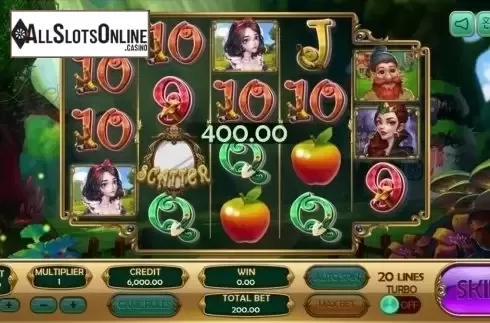 Win Screen. Snow White (XIN Gaming) from XIN Gaming