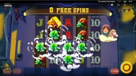 The Greatest Train Robbery slot screenshot 7