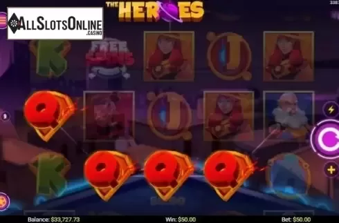 Win screen 1. The Heroes from Mobilots