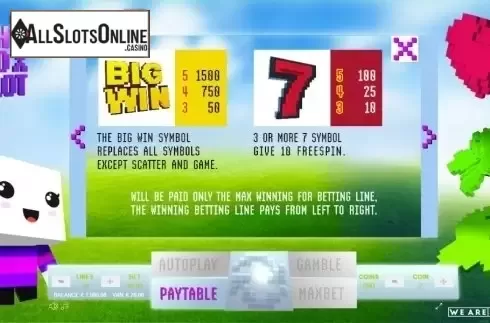 Features 1. The Vox Slot from We Are Casino