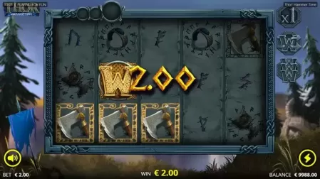 Thor Hammer Time slot screenshot 2