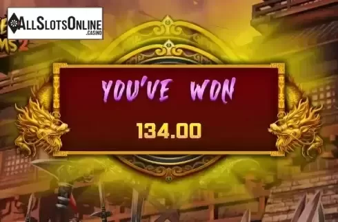 Win Bonus Game screen