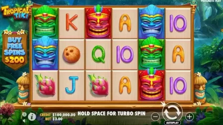 Tropical Tiki slot screenshot 1