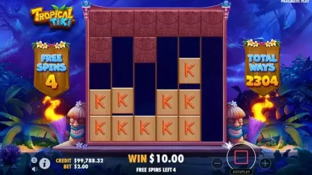 Tropical Tiki slot screenshot 4