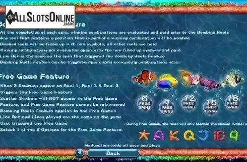 Features. Tropical Treasure from SimplePlay