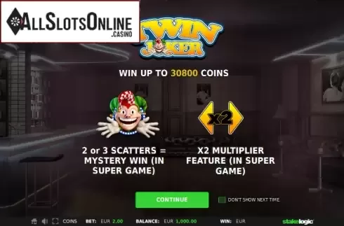 Game features. Twin Joker from StakeLogic
