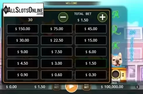 Game screen