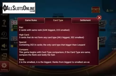 Game rules 5