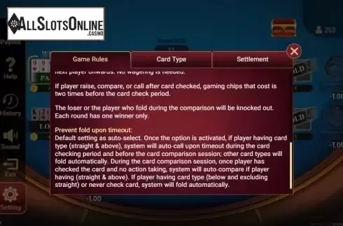 Game rules 3