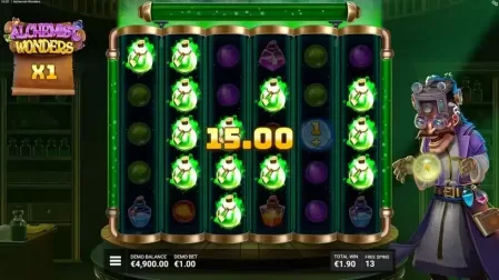 Alchemist Wonders slot screenshot 5