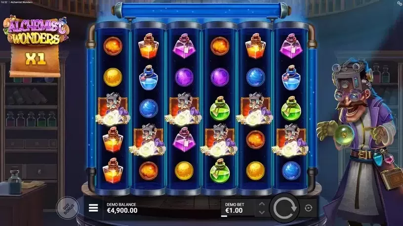 Alchemist Wonders slot screenshot 2