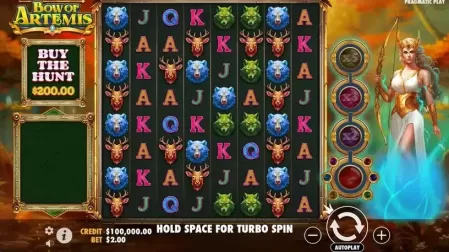 Bow of Artemis slot screenshot 1