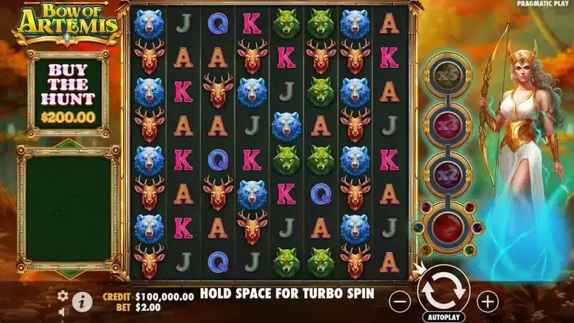 Bow of Artemis slot screenshot