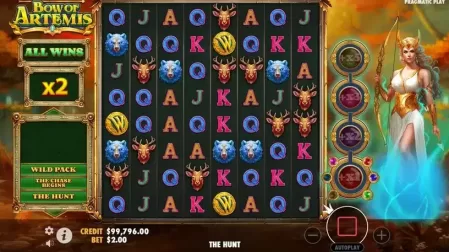 Bow of Artemis slot screenshot 3