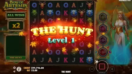 Bow of Artemis slot screenshot 2
