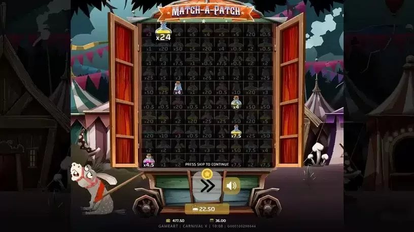Carnival X slot screenshot 3