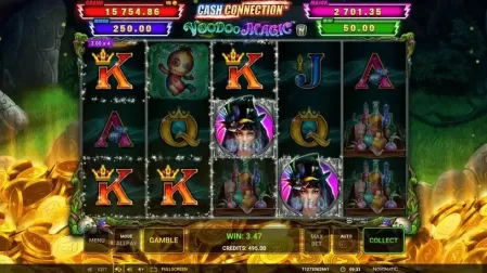 Cash Connection – Voodoo Magic slot screenshot 2