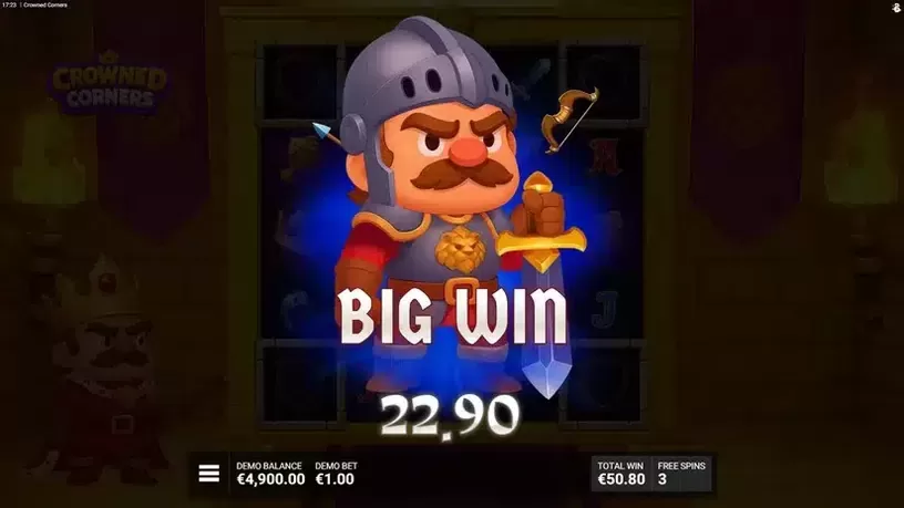 Crowned Corners slot screenshot 5