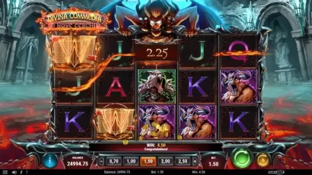 Divina Commedia I Nove Cerchi slot screenshot 4