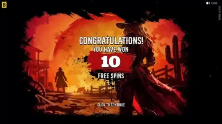 Dusty Duel slot screenshot 3