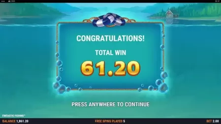 Fintastic Fishing slot screenshot 6