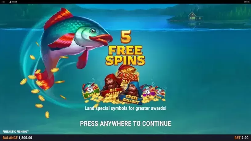Fintastic Fishing slot screenshot 3