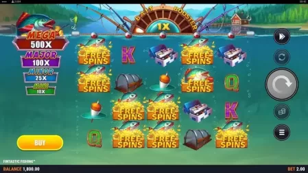 Fintastic Fishing slot screenshot 2