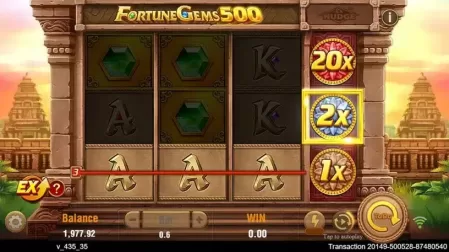 Fortune Gems 500 slot screenshot 3