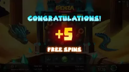Gemza slot screenshot 4