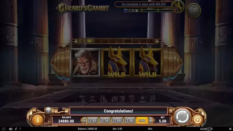 Gerard's Gambit slot screenshot 4