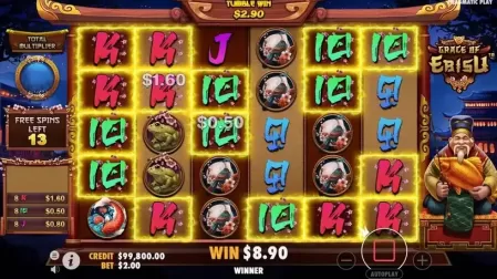 Grace of Ebisu slot screenshot 4