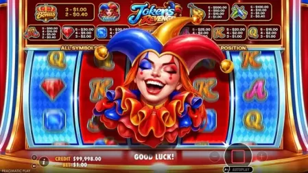 Joker’s Revenge slot screenshot 2