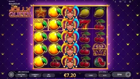 Jolly Queen slot screenshot 5
