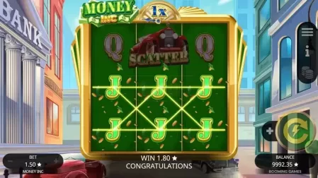 Money Inc slot screenshot 2