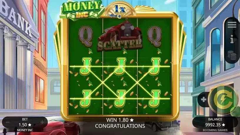 Money Inc slot screenshot 2