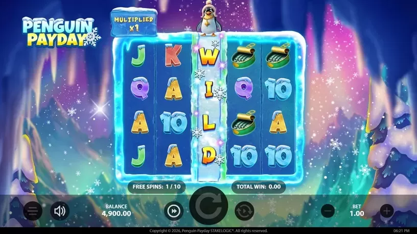 Penguin Payday slot screenshot 4