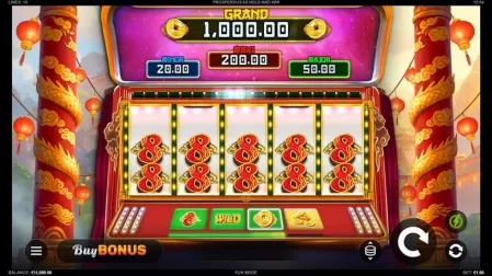 Prosperous 8s Hold and Win slot screenshot 1
