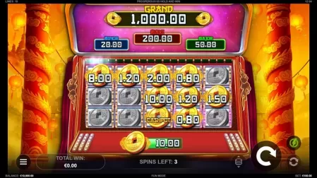 Prosperous 8s Hold and Win slot screenshot 2