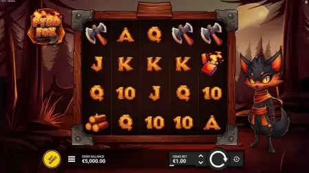 Pyrofox slot screenshot 1