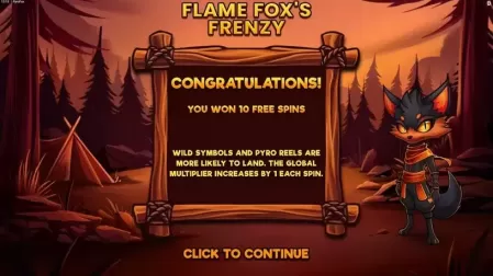 Pyrofox slot screenshot 4