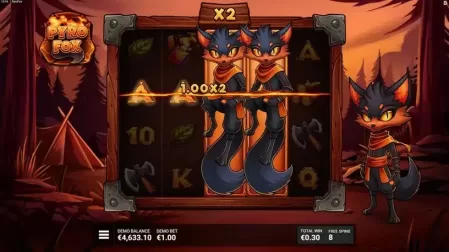 Pyrofox slot screenshot 6