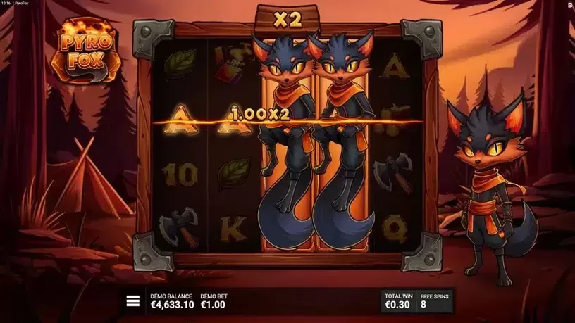 Pyrofox slot screenshot 6