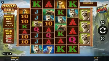 Roar of the Bear Megaways slot screenshot 1