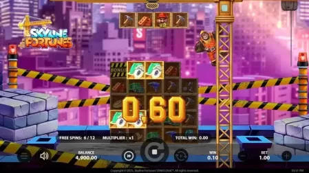 Skyline Fortunes slot screenshot 4
