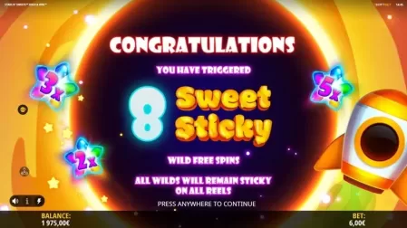 Stars n' Sweets Hold & Win slot screenshot 6