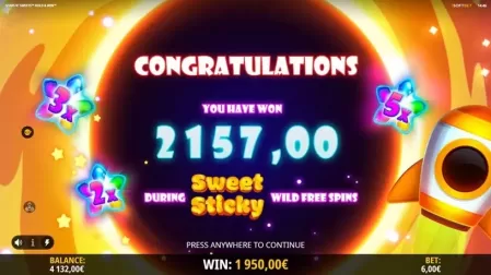 Stars n' Sweets Hold & Win slot screenshot 8