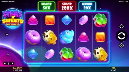 Stars n' Sweets Hold & Win slot screenshot 1