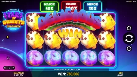 Stars n' Sweets Hold & Win slot screenshot 4