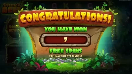 Sticky Bees slot screenshot 3