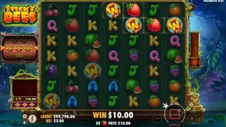 Sticky Bees slot screenshot 5